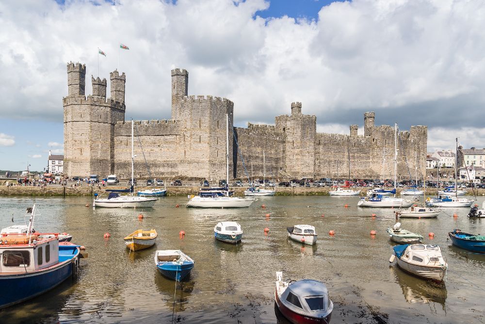 Caernarfon Castle～From the United Kingdom